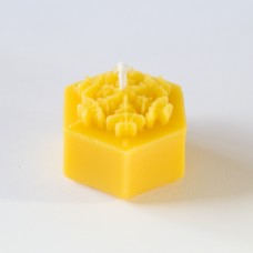 Snowflake candle